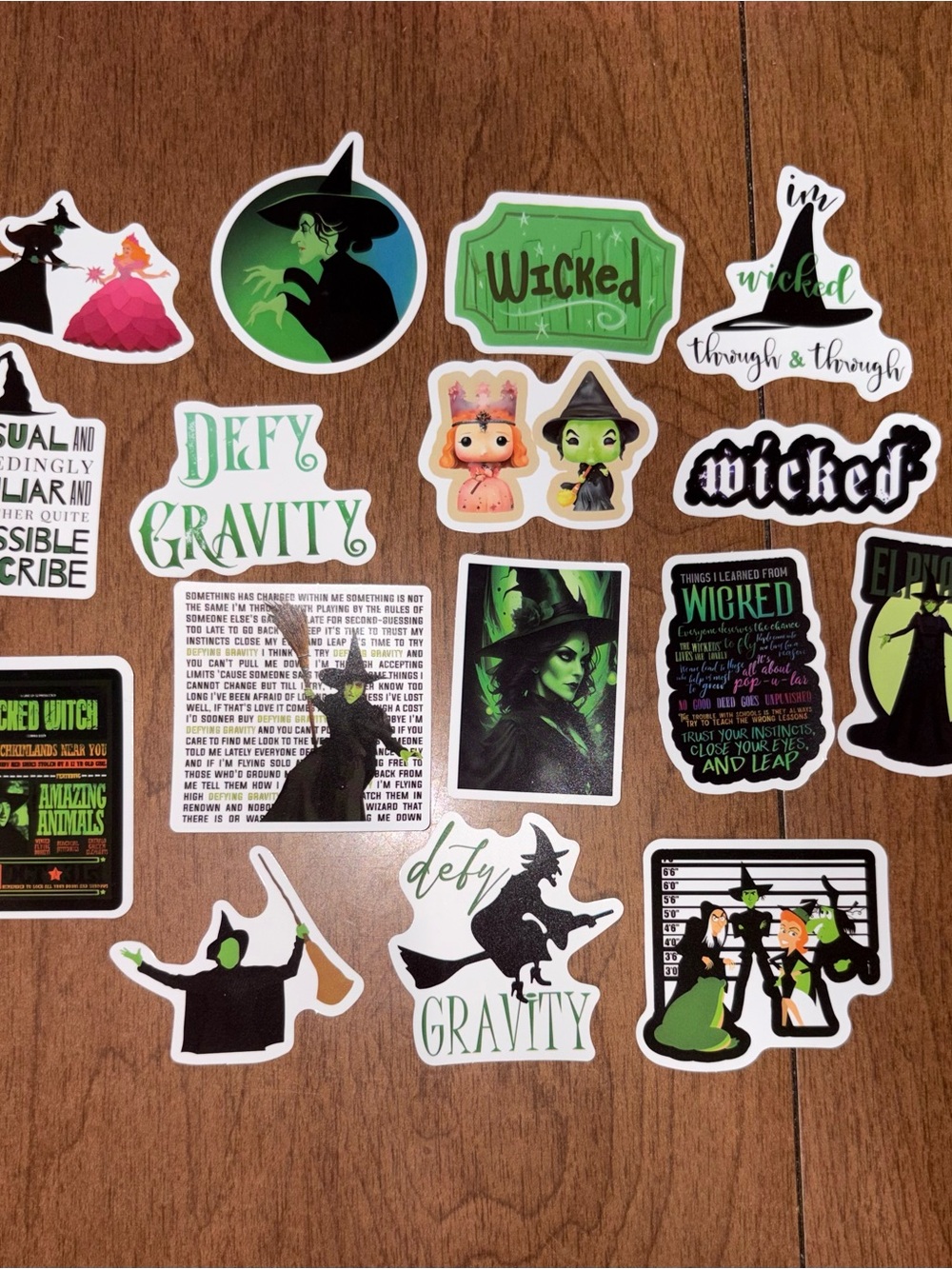 16 Wicked Stickers